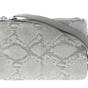 Gray Snakeskin Pattern Women's Bag